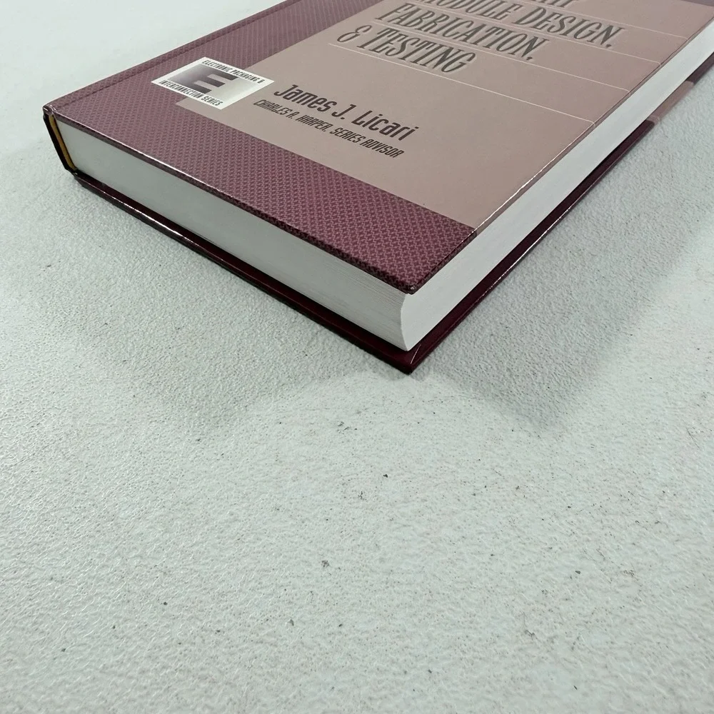 MULTICHIP MODULE DESIGN, FABRICATION, AND TESTING By James J. Licari - Hardcover
